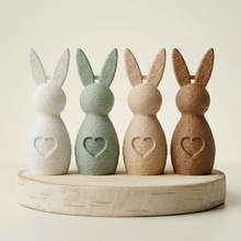Afbeelding in Gallery-weergave laden, Ostara Pendant - Kleine 3D konijntjes
